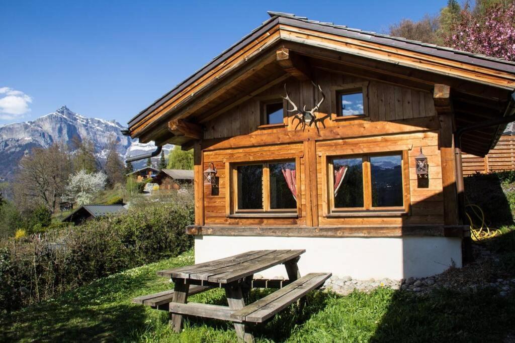 Chalet Cosy Proche Tramway Du Mont-Blanc Et Centre Saint-Gervais-les-Bains Zewnętrze zdjęcie